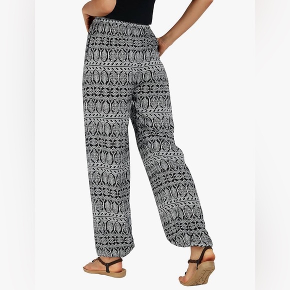 Boho lightweight drawstring pants - Picture 2 of 6